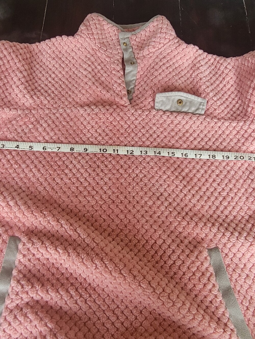 Simply Southern Quarter Snap Longsleeve Sweatshirt Womens Size Large - Picture 13 of 16